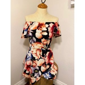 Charlotte Russe Floral Romper